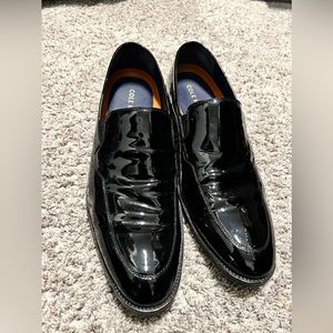 Cole Hahn patent leather loafers
